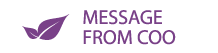 Message From COO